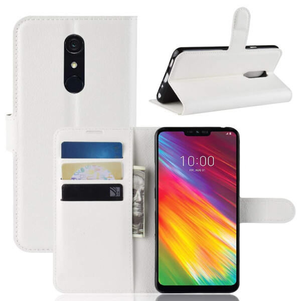 

Чехол-книжка Litchie Wallet для LG G7 Fit Белый