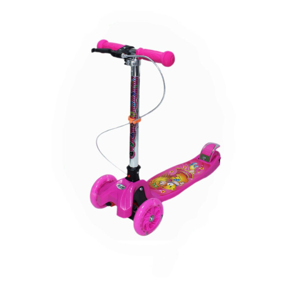 

Самокат Bavar Sport HandBrik Розовый