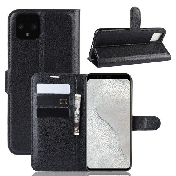 

Чехол-книжка Litchie Wallet для Google Pixel 4 Black