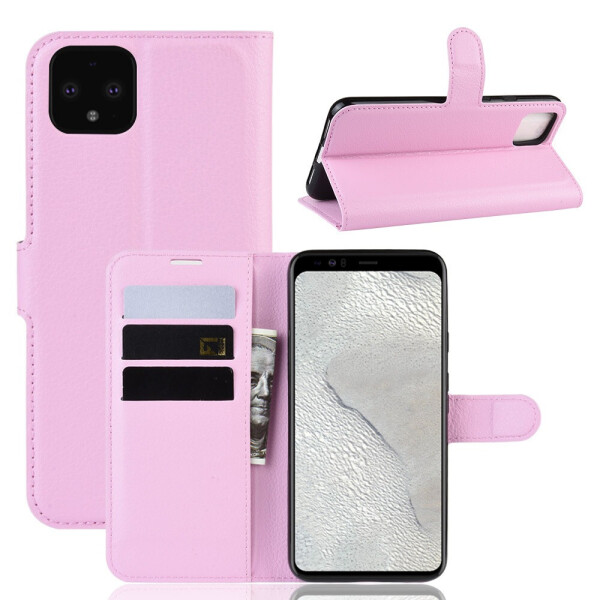 

Чехол-книжка Litchie Wallet для Google Pixel 4 Pink