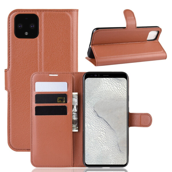 

Чехол-книжка Litchie Wallet для Google Pixel 4 XL Brown