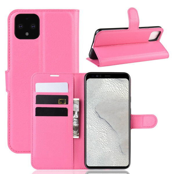 

Чехол-книжка Litchie Wallet для Google Pixel 4 XL Rose