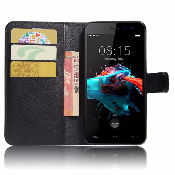 

Чехол-книжка Litchie Wallet для Homtom HT16 / HT16 Pro Черный