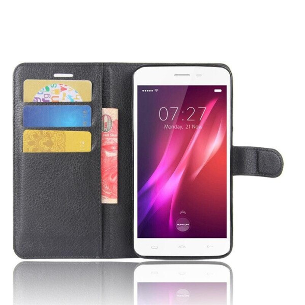 

Чехол-книжка Litchie Wallet для HomTom HT27 / HT27 Pro Черный