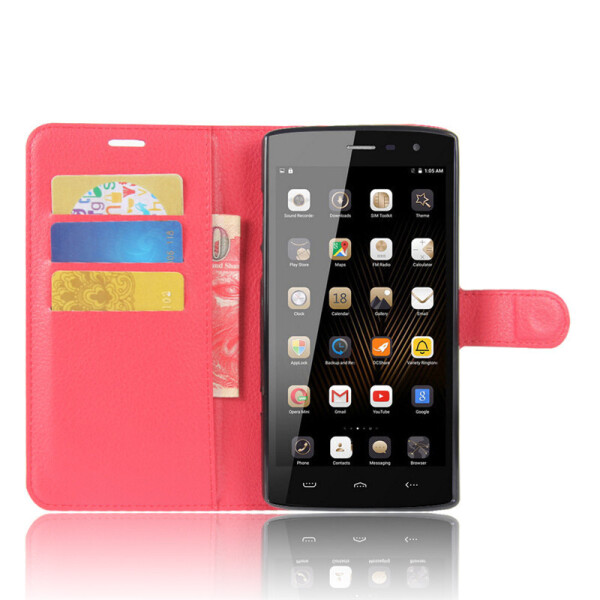 

Чехол-книжка Litchie Wallet для HomTom HT7 / HT7 Pro Красный