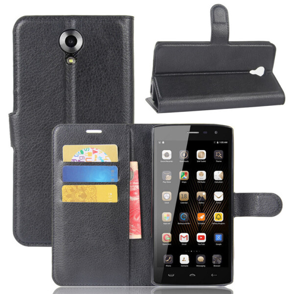 

Чехол-книжка Litchie Wallet для HomTom HT7 / HT7 Pro Черный