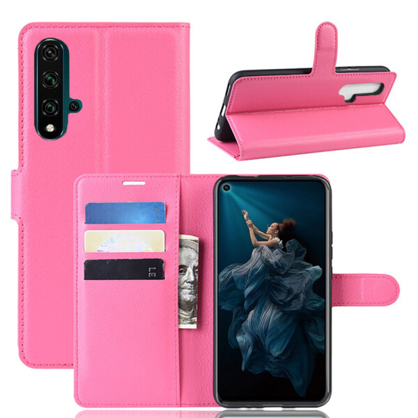 

Чехол-книжка Litchie Wallet для Honor 20 / Nova 5T Rose
