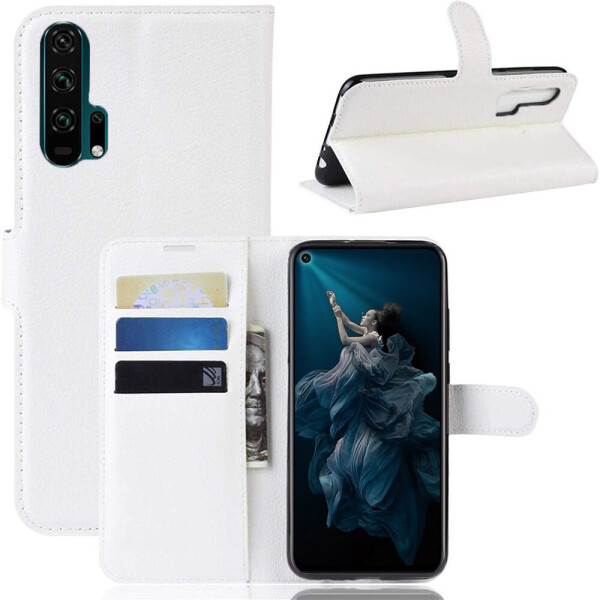 

Чехол-книжка Litchie Wallet для Honor 20 Pro White