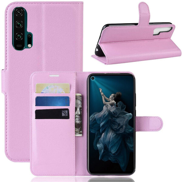 

Чехол-книжка Litchie Wallet для Honor 20 Pro Pink