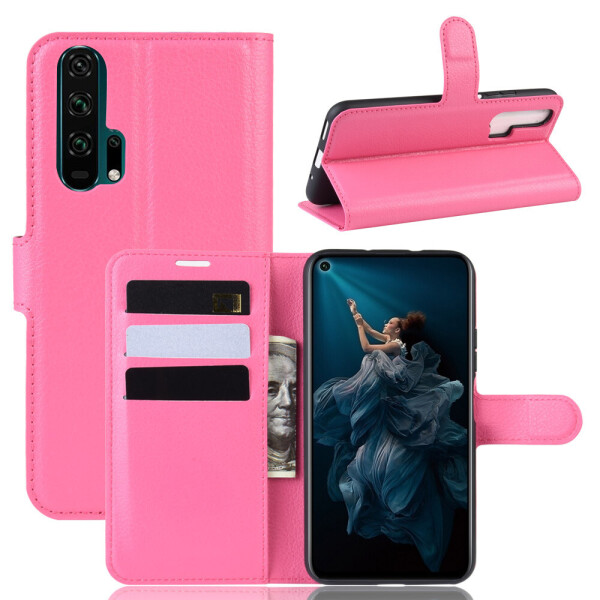 

Чехол-книжка Litchie Wallet для Honor 20 Pro Rose