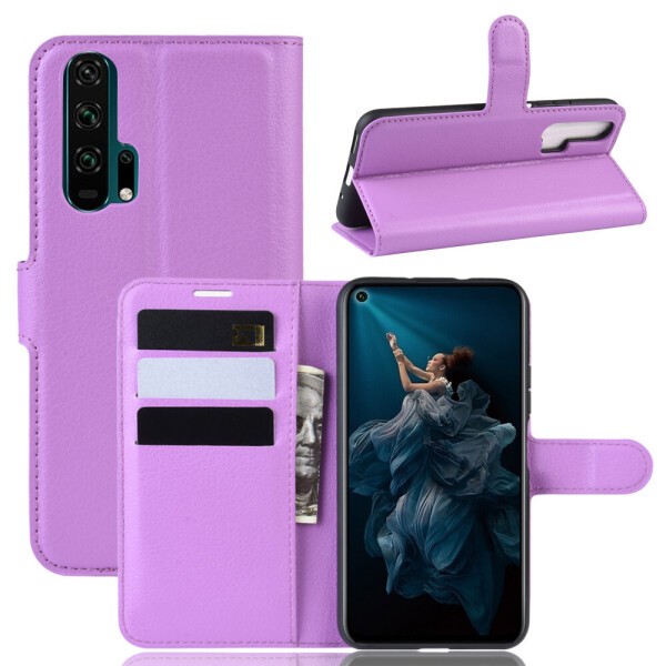 

Чехол-книжка Litchie Wallet для Honor 20 Pro Violet