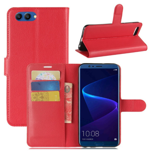 

Чехол-книжка Litchie Wallet для Honor V10 Красный