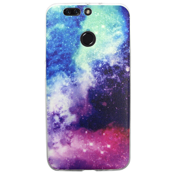 

Чехол с рисунком Printed Silicone для Honor V9 / V8 Pro Космос