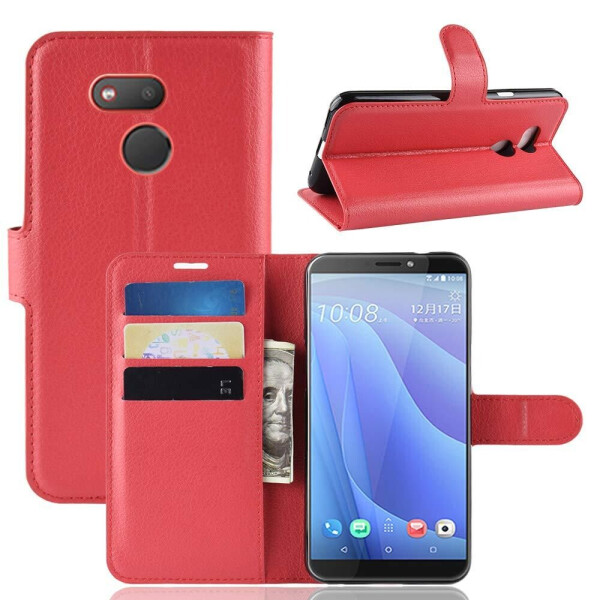 

Чехол-книжка Litchie Wallet для HTC Desire 12s Red