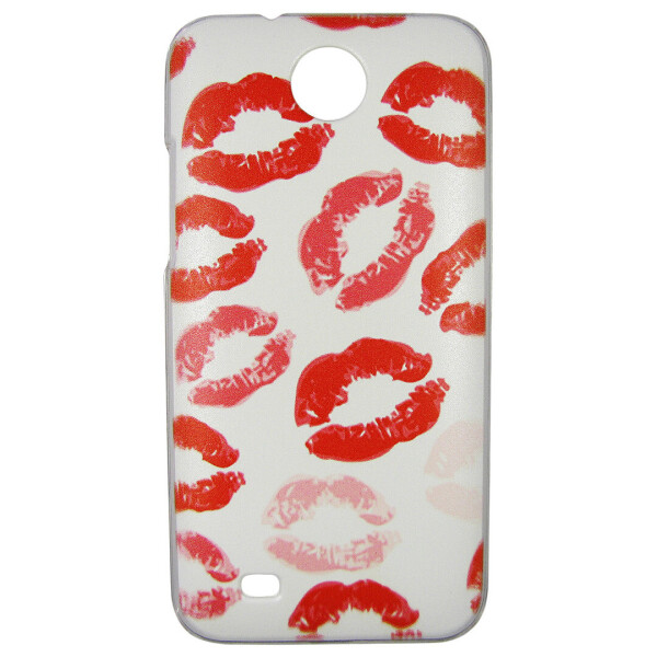 

Чехол с рисунком Printed Plastic для HTC Desire 300 Поцелуи