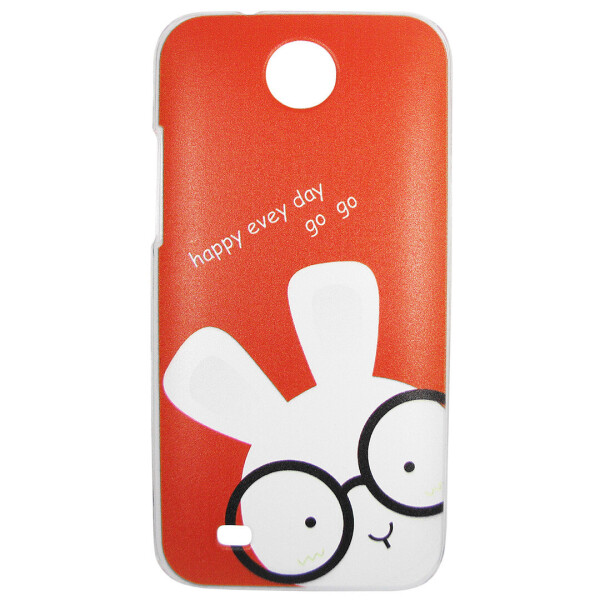 

Чехол с рисунком Printed Plastic для HTC Desire 300 Заяц