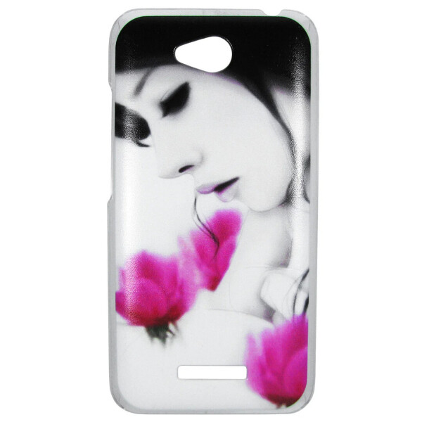 

Чехол с рисунком Printed Plastic для HTC Desire 616 Девушка