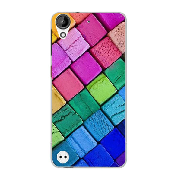 

Чехол с рисунком Printed Silicone для HTC Desire 630 / Desire 530 Кубики