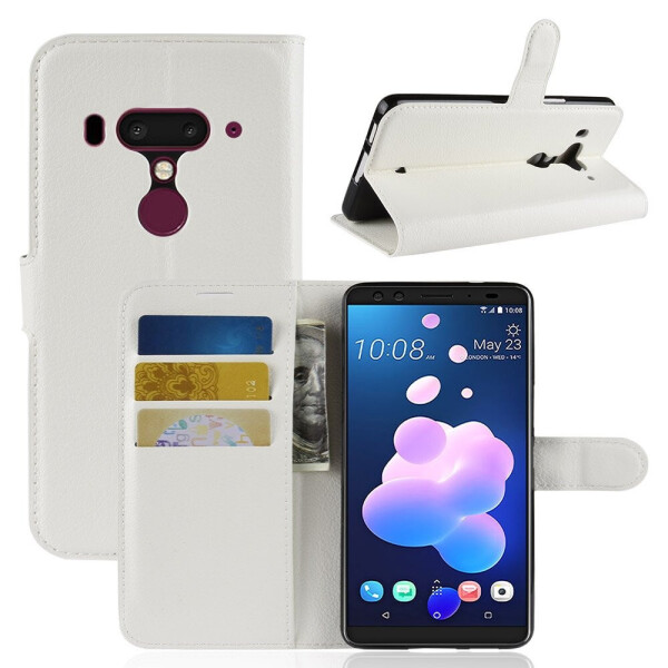 

Чехол-книжка Litchie Wallet для HTC U12 Plus Белый