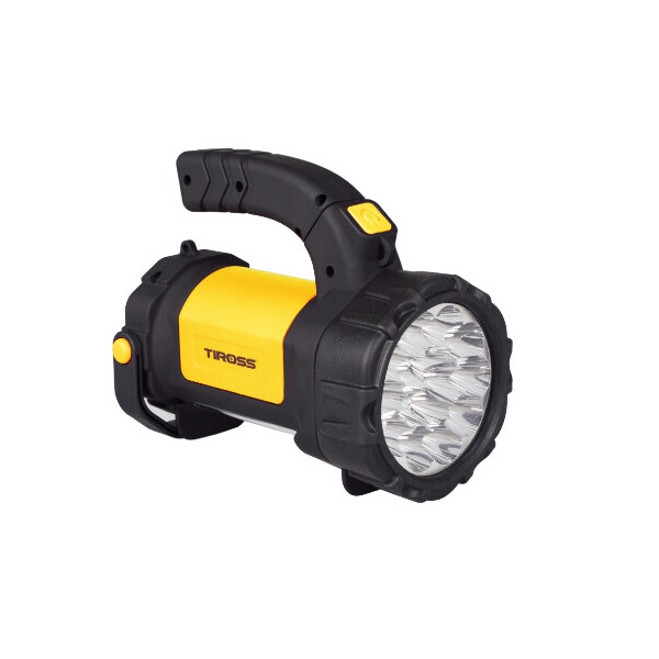 

Фонарь ручной многофункциональный Tiross TS-1871 15 LED + 2W COB LED yellow