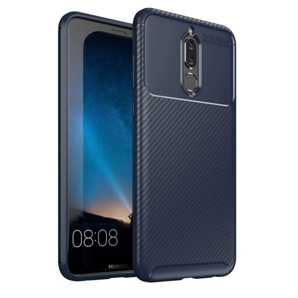 

Чехол Carbon Case Huawei Mate 10 Lite Синий