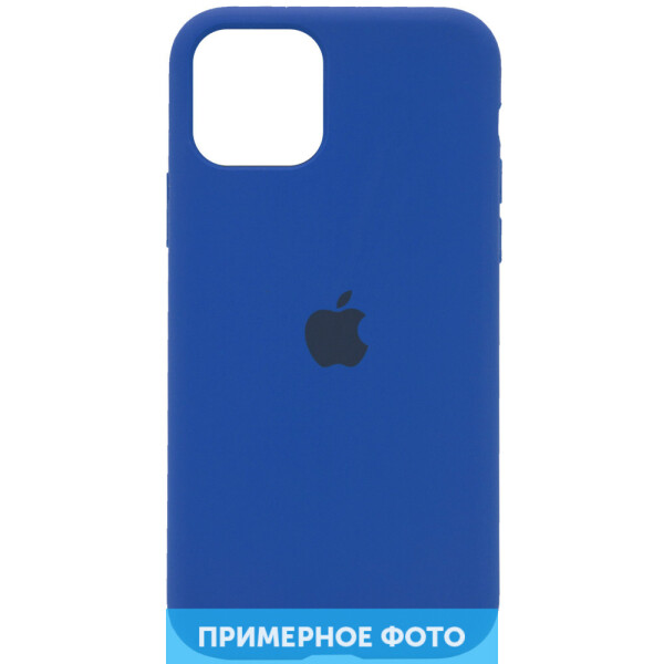 

Чехол Silicone Case Full Protective (AA) для Apple iPhone XS Max (6.5") Синий / Royal blue (135165)