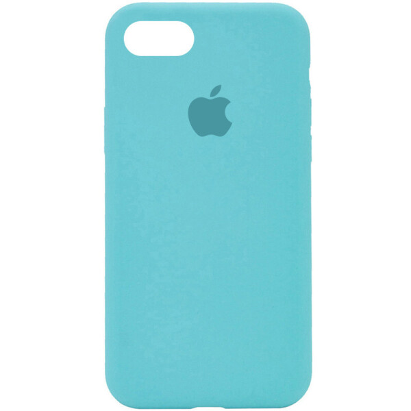 

Чехол Silicone Case Full Protective (AA) для Apple iPhone 7 (4.7'') Бирюзовый / Marine Green (140238)