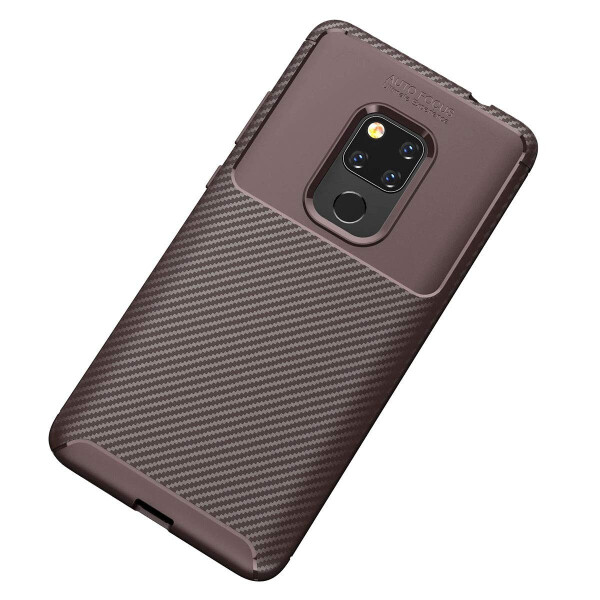 

Чехол Carbon Case Huawei Mate 20 Коричневый