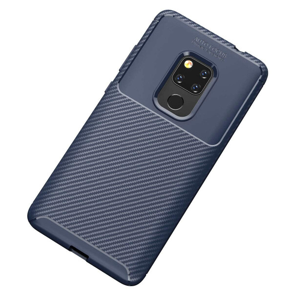 

Чехол Carbon Case Huawei Mate 20 Синий