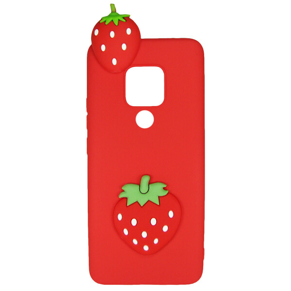 

Чехол Cartoon 3D Case для Huawei Mate 20 Клубничка