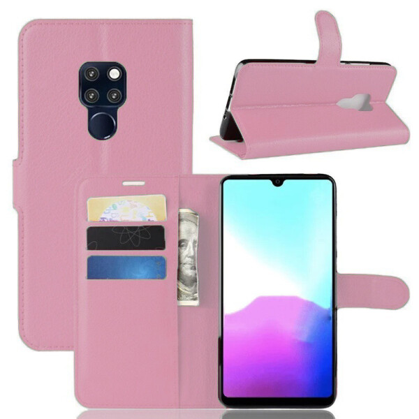 

Чехол-книжка Litchie Wallet для Huawei Mate 20 Pink