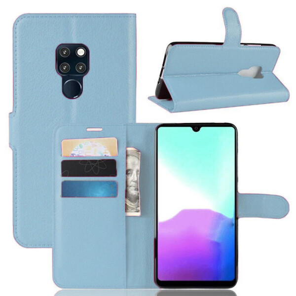 

Чехол-книжка Litchie Wallet для Huawei Mate 20 Blue