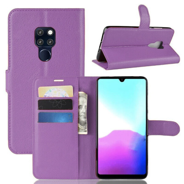 

Чехол-книжка Litchie Wallet для Huawei Mate 20 Violet