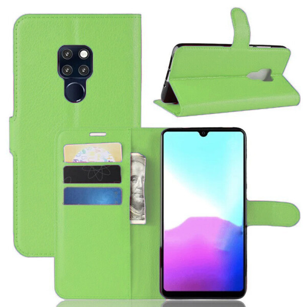 

Чехол-книжка Litchie Wallet для Huawei Mate 20 Green