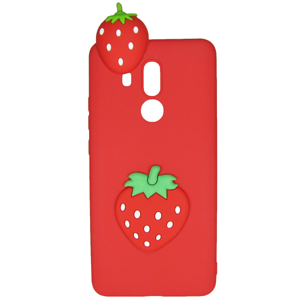 

Чехол Cartoon 3D Case для Huawei Mate 20 Lite Клубничка