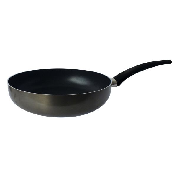 

Сковорода Gusto GT-2101-22 22 см Глибока Xylan Оливковий