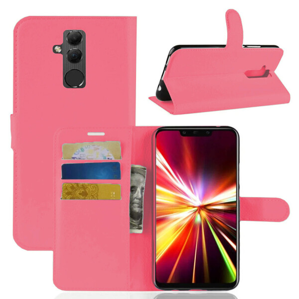 

Чехол-книжка Litchie Wallet для Huawei Mate 20 Lite Rose