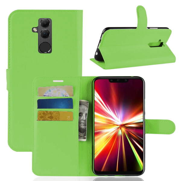 

Чехол-книжка Litchie Wallet для Huawei Mate 20 Lite Green