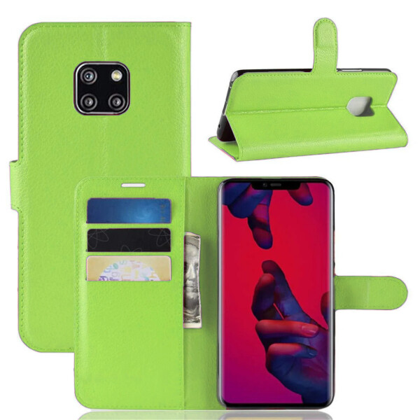 

Чехол-книжка Litchie Wallet для Huawei Mate 20 Pro Green