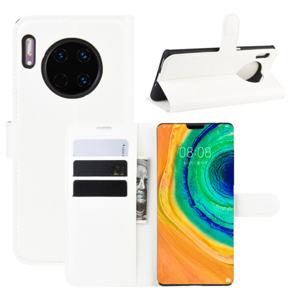 

Чехол-книжка Litchie Wallet для Huawei Mate 30 White
