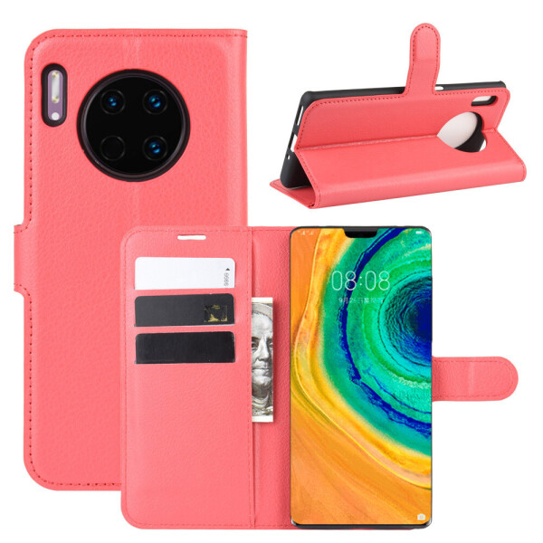 

Чехол-книжка Litchie Wallet для Huawei Mate 30 Red