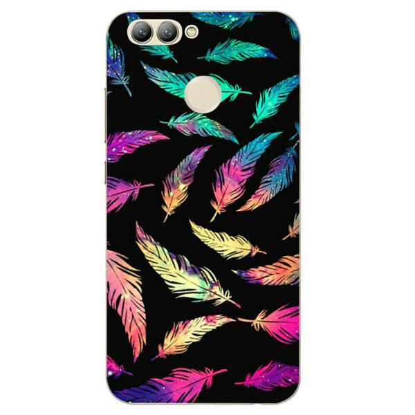 

Чехол с рисунком Printed Silicone для Huawei Nova 2 Перья