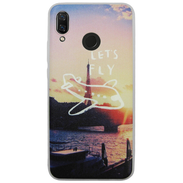 

Чехол с рисунком Printed Silicone для Huawei Nova 3 Париж