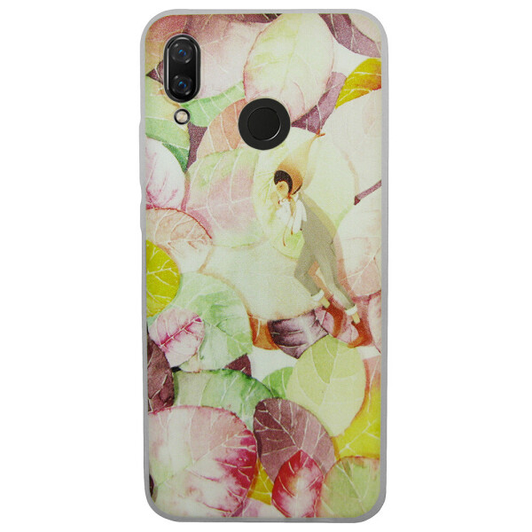 

Чехол с рисунком Printed Silicone для Huawei Nova 3 Листья