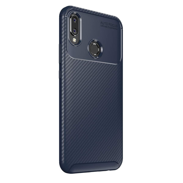 

Чехол Carbon Case Huawei Nova 3i / P Smart + Синий