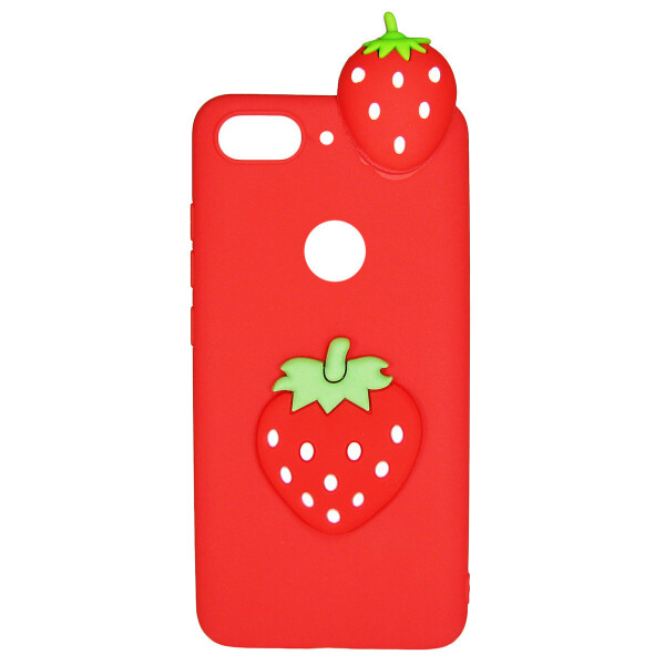 

Чехол Cartoon 3D Case для Huawei P Smart Клубничка