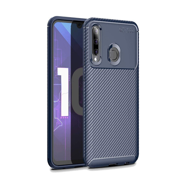 

Чехол Carbon Case Huawei P Smart 2019 / Honor 10 Lite Синий