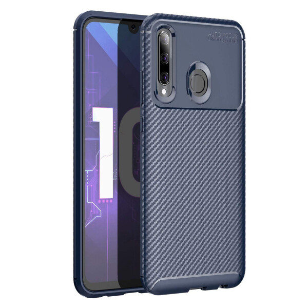 

Чехол Carbon Case Huawei P Smart Plus 2019 / Honor 10i Синий