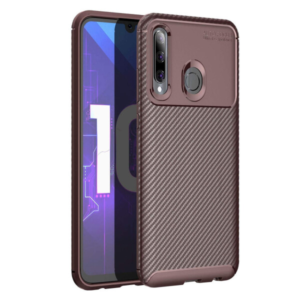 

Чехол Carbon Case Huawei P Smart Plus 2019 / Honor 10i Коричневый