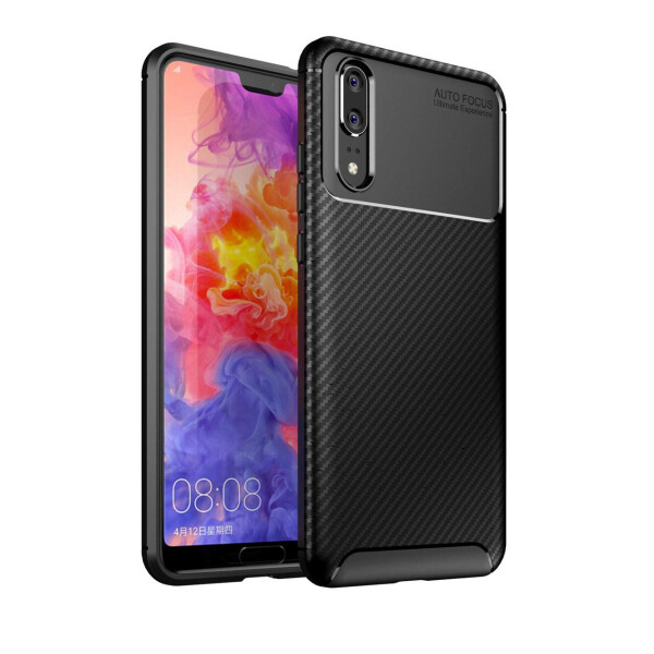 

Чехол Carbon Case Huawei P20 Черный